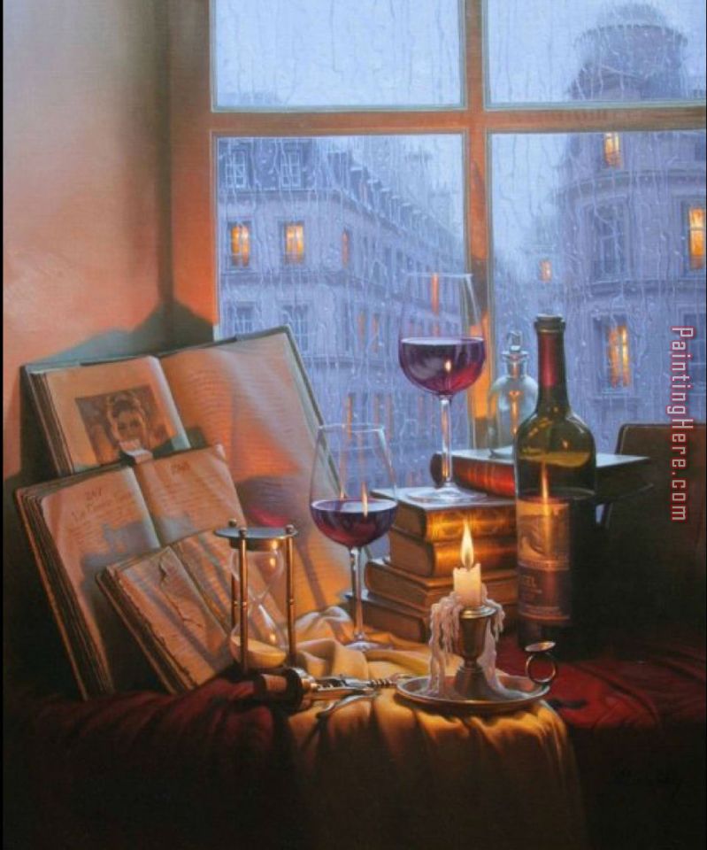 Rainy Days And Mondays painting - Alexei Butirskiy Rainy Days And Mondays art painting